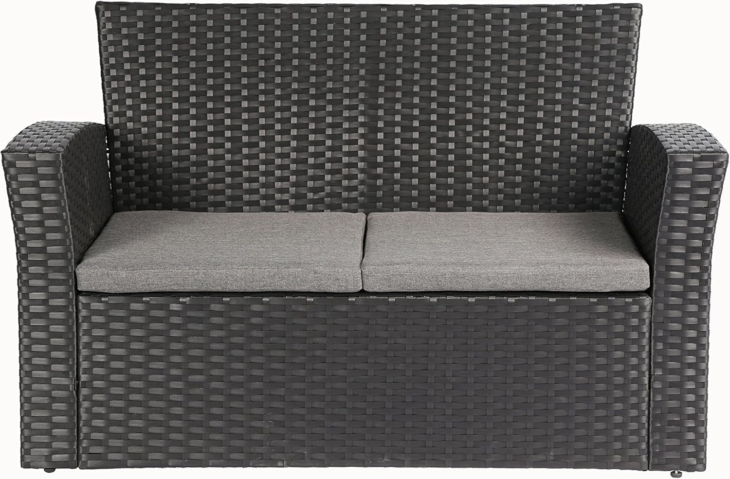 Outdoor Wicker Patio Furniture Set with Comfortable Cushions
