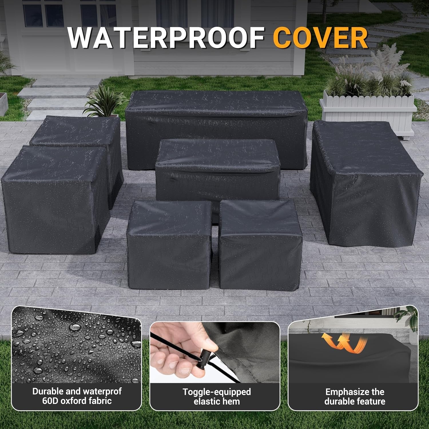 Outdoor Wicker Patio Furniture Set with Fire Pit