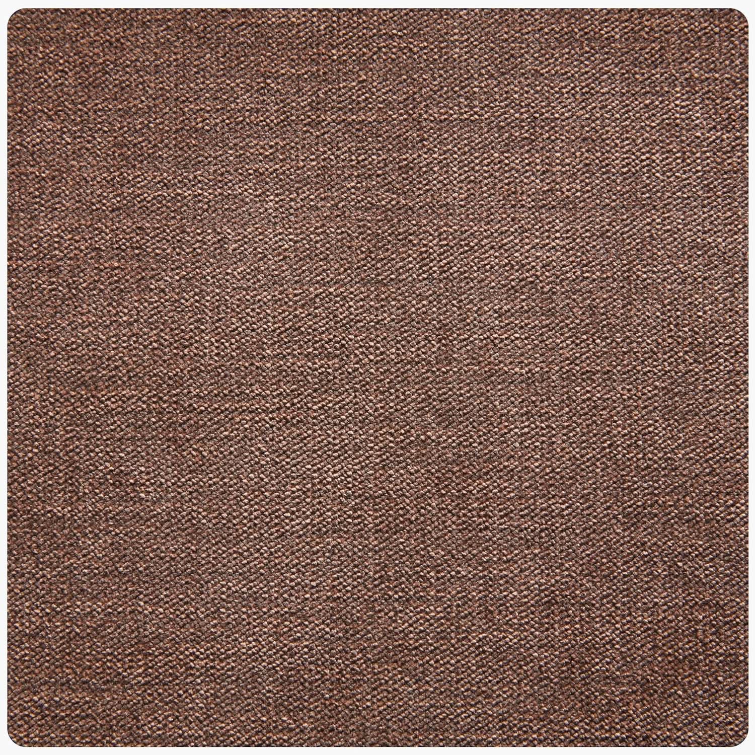 Oversized Swivel Rocker Recliner Chair With Heat Massage USB Port Brown Fabric