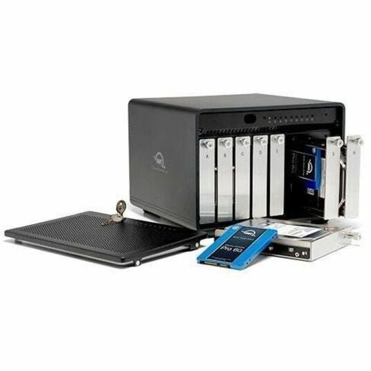 Owc Thunderbay 8 Hdd/Ssd Enclosure Black 2.5/3.5" Owctb38Jbkit0