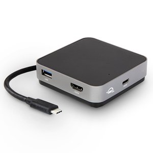 Owc Usb-C Travel Dock Wired Usb 3.2 Gen 1 (3.1 Gen 1) Type-C Grey