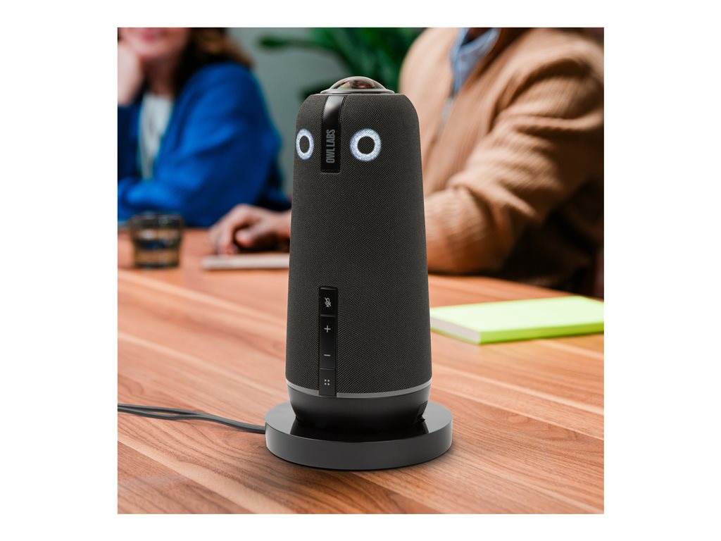 Owl Labs Meeting Owl 4+ - Premium Pack - video conferencing device - with Owl Care - with Owl 4+ Stand BND405-0001