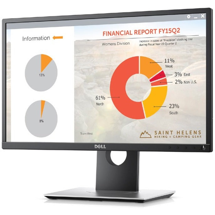 Ingram - Certified Pre-Owned P2217H 22 Class Full HD LED Monitor - 16:9 - Black" DELL-P2217H