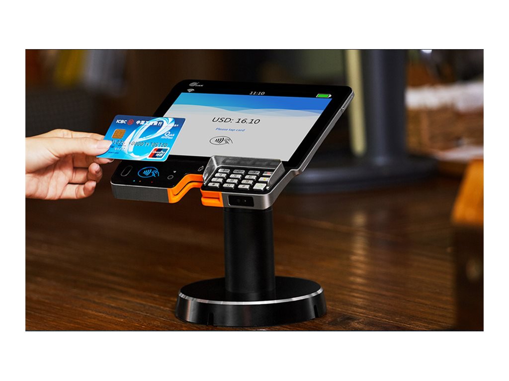 PAX Aires 8 - Data collection terminal - Android 7.1 (Nougat) - 8 GB eMMC - 8 (1280 x 800) - front camera - microSD slot