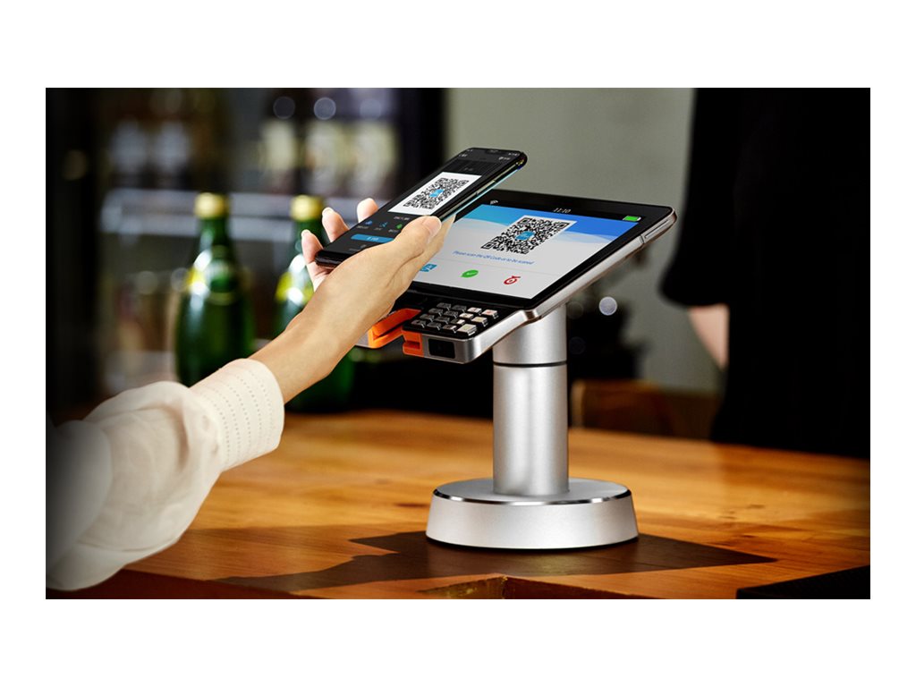 PAX Aires 8 - Data collection terminal - Android 7.1 (Nougat) - 8 GB eMMC - 8 (1280 x 800) - front camera - microSD slot