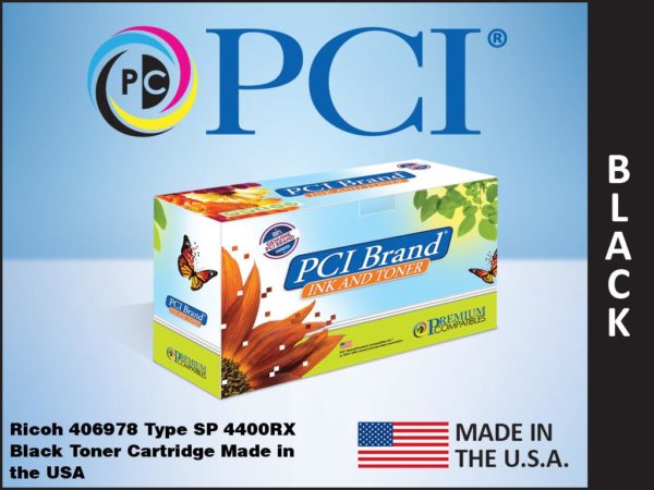 PCICASE Laser Toner Cartridge - Alternative for Ricoh SP4400RX (406978) Pack 406978-PCI