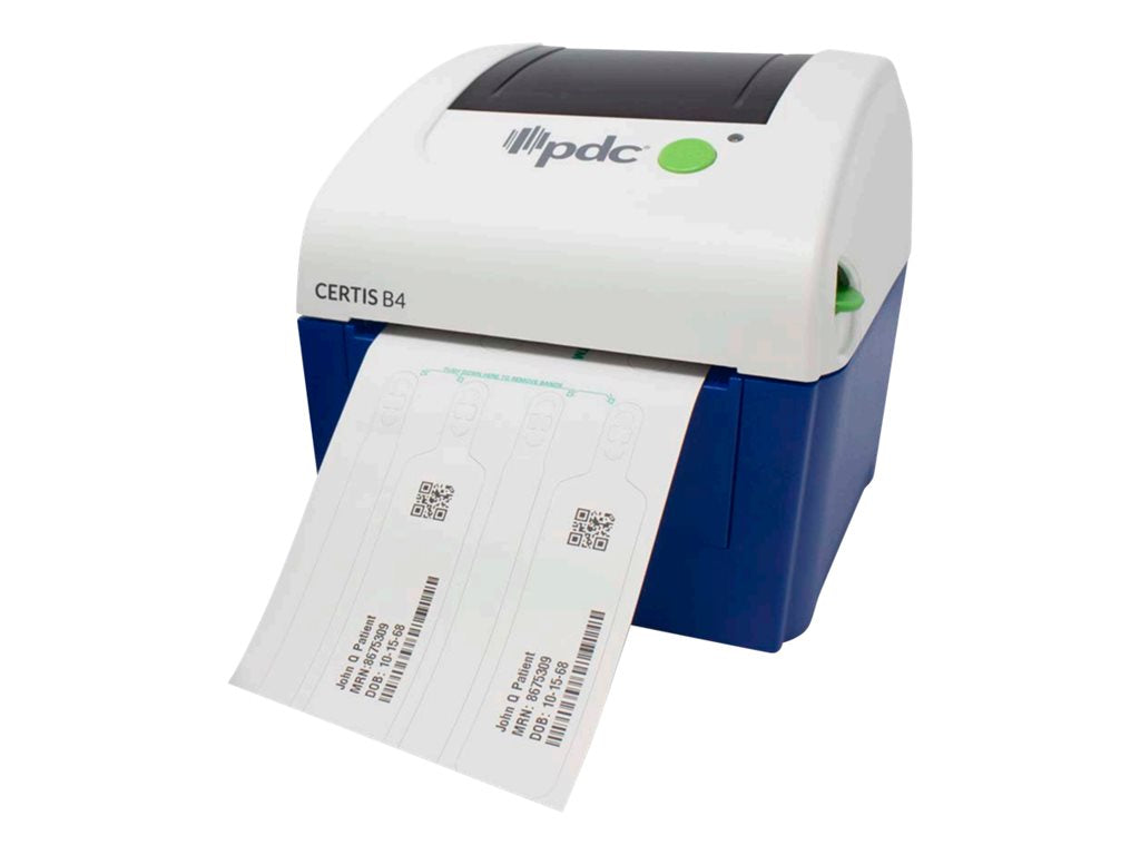 PDC Certis PD-B4-20w - Label printer - direct thermal - - 203 dpi - up to 360 inch/min - USB, LAN, Wi-Fi(n) - with 1 year Hot PD-B4-20WA1000