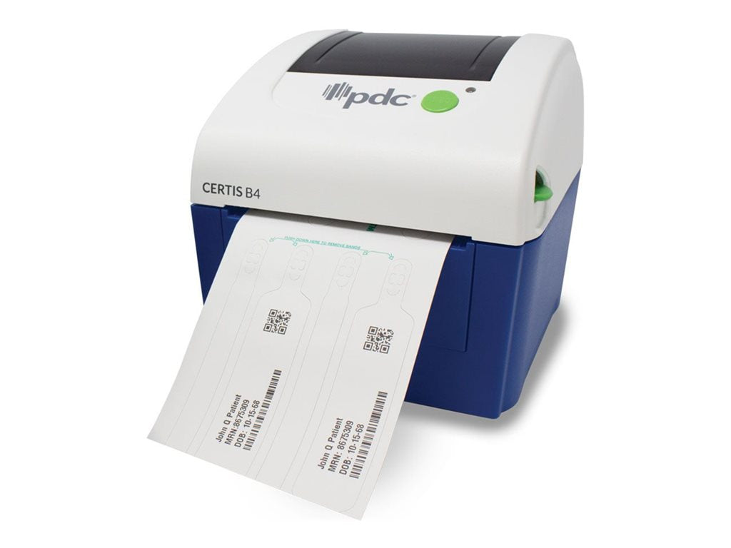 PDC Certis PD-B4-30w - Label printer - direct thermal - - 300 dpi - up to 240.9 inch/min - USB 2.0, LAN, Wi-Fi(n) - with 1 year PD-B4-30WA1000