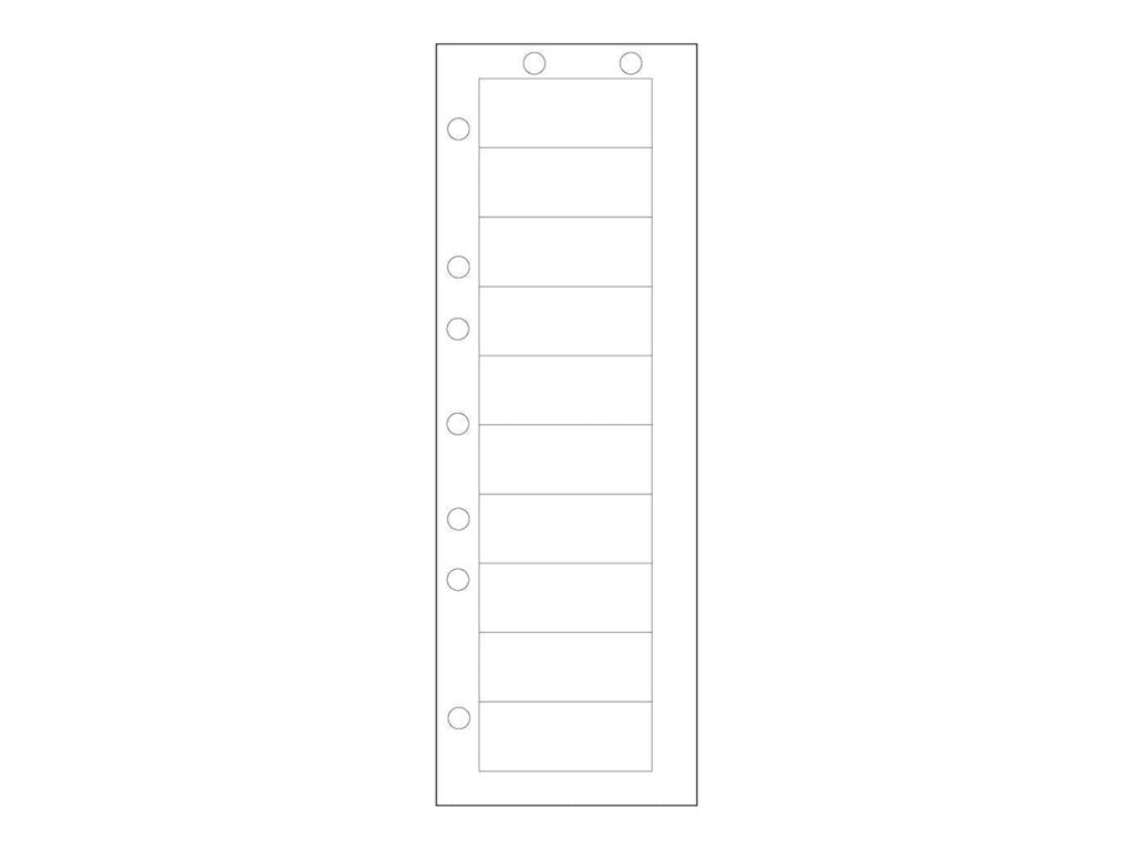 PDC Healthcare - Paper - white - 2 in x 1 in 1000 label(s) (4 sheet(s) x 250) labels TM-ADMIT-10