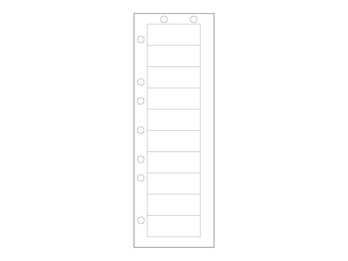 PDC Healthcare - Paper - white - 2 in x 1 in 1000 label(s) (4 sheet(s) x 250) labels TM-ADMIT-10