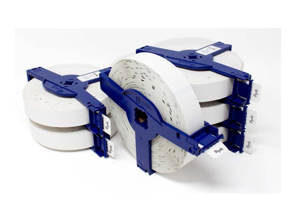 PDC Healthcare ScanBand Soft - Synthetic - white - 1 in x 6 in 2400 label(s) (6 roll(s) x 400) wristband labels C7581-11-PDL-X6