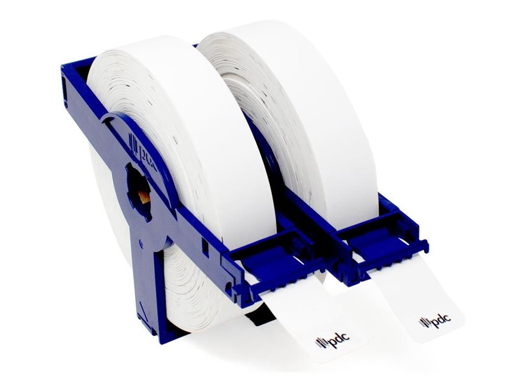 PDC Healthcare ScanBand Soft - Synthetic - white - 1 in x 6 in 800 label(s) (2 roll(s) x 400) wristband labels C7581-11-PDL-X2