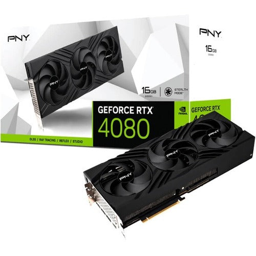 PNY NVIDIA GeForce RTX 4080 Graphic Card - 16 GB GDDR6X VCG408016TFXPB1