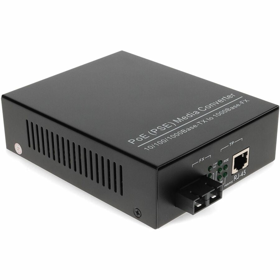 POE Media Converter 1000Base-MX MMF 1310nm - AddOn Networks ADD-GMCP50-MX-SC | Tecisoft