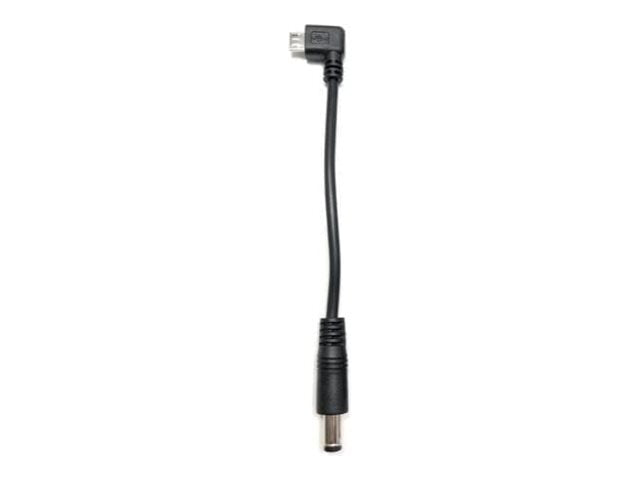 POE Texas - Power cable - Micro-USB Type B (M) right-angled to DC jack 5.5 x 2.1 mm (F) - 5.5 in 21-MICROUSBRA