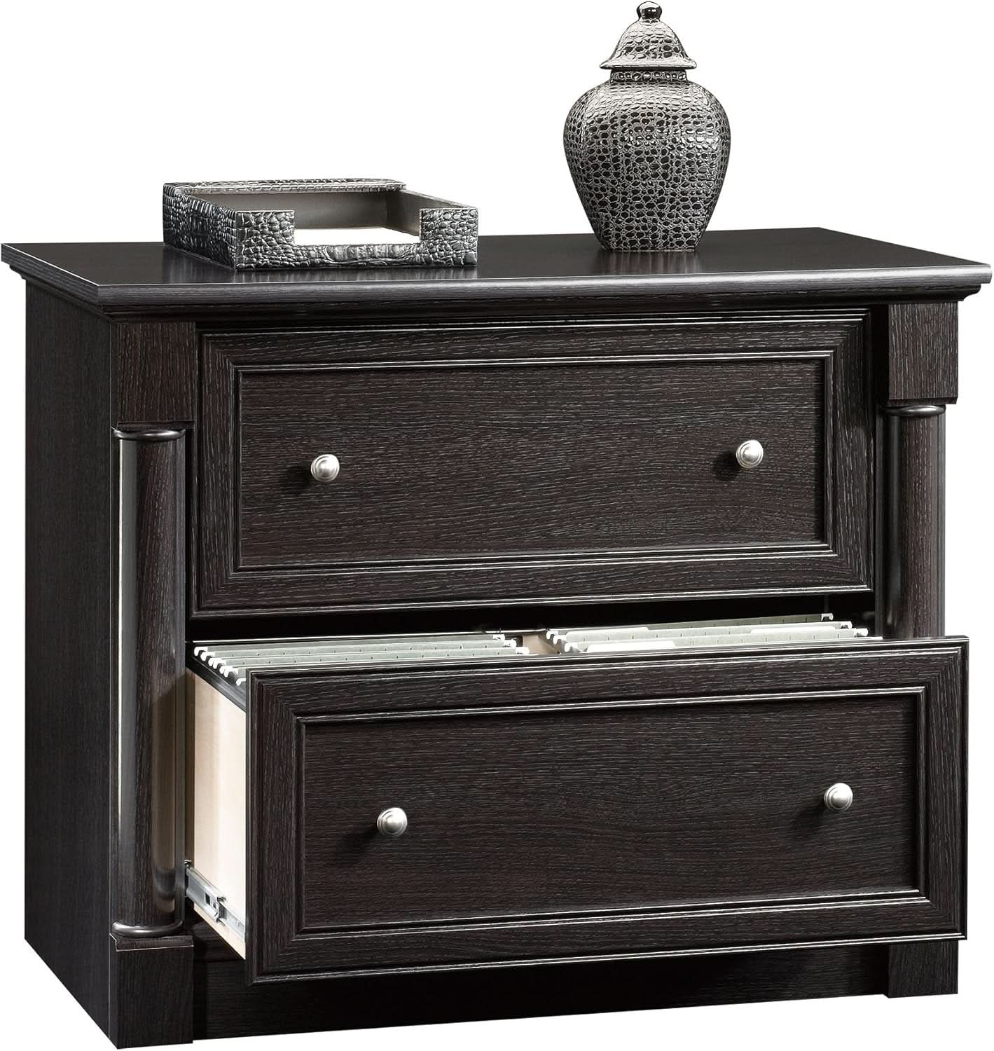 Palladia 2 Drawer File Cabinet Wind Oak Finish Home Office