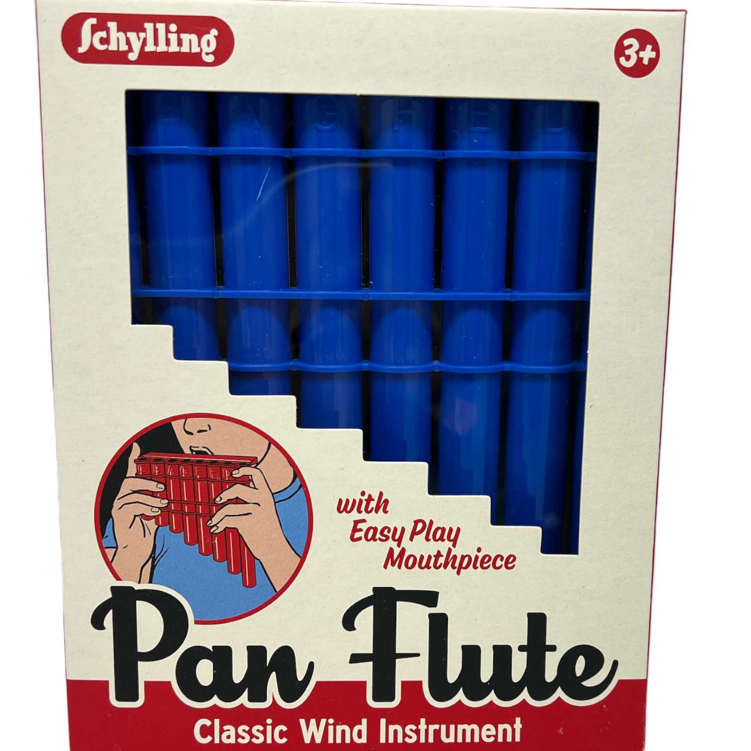 Pan Flute - Classic Wind Instrument - Blue