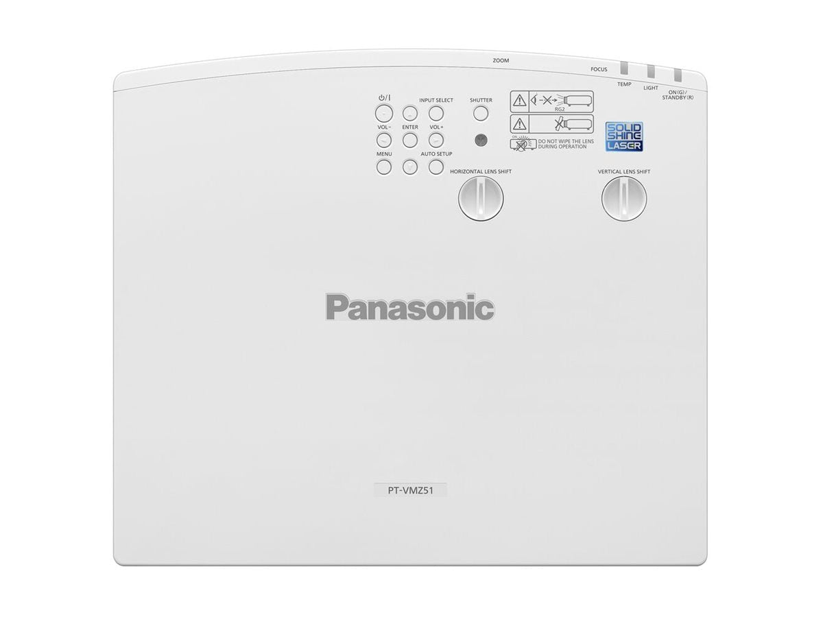 Panasonic PT-VMZ51U8 5,200 lm WUXGA Laser Projector with 4K Input for Pro Use