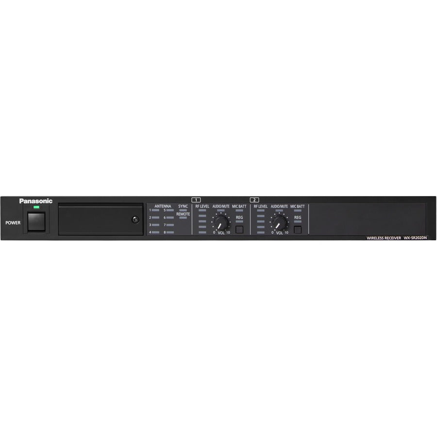 Panasonic WX-SR204DN 4-Channel Dante Digital Wireless Mic Receiver