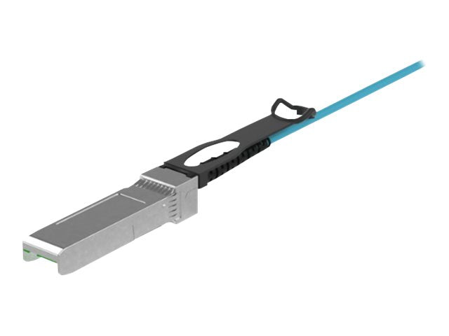 Panduit 10Gig - Direct attach cable - SFP+ to SFP+ - 7 m - 0.1 in - fiber optic - OM3 - Active Optical Cable (AOC) - aqua AX23NSPSPAQM007