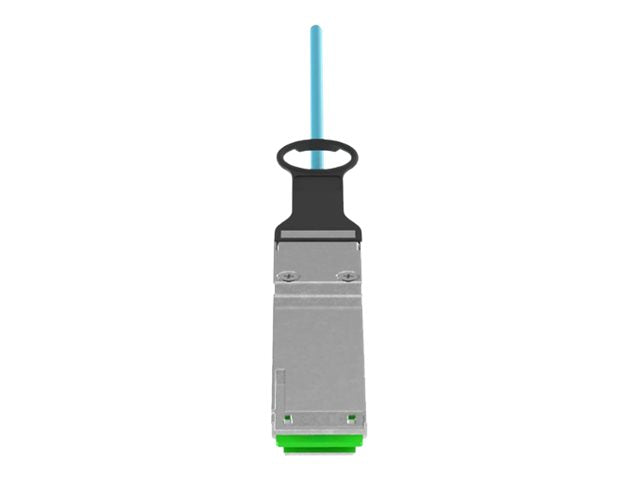 Panduit 40Gig - Network cable - QSFP+ to QSFP+ - 10 m - 0.1 in - fiber optic - OM3 - Active Optical Cable (AOC) - aqua AX83NQPQPAQM010