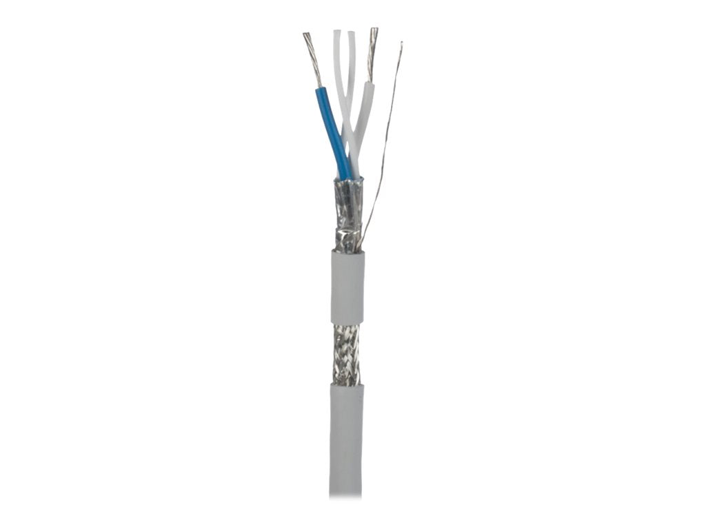 Panduit - Bulk cable - 1000 ft - 0.3 in - S/FTP - CMX-Outdoor/CMR - indoor, stranded - black SP-SFCS1BL-CEG