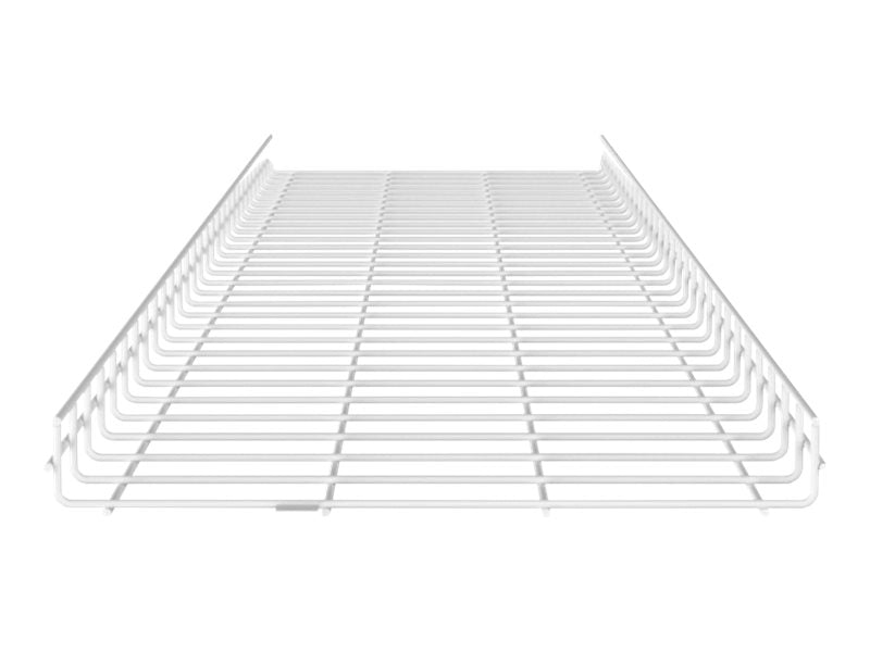 Panduit - Cable basket - 2 height x 18" width - white" PWB2X18WH