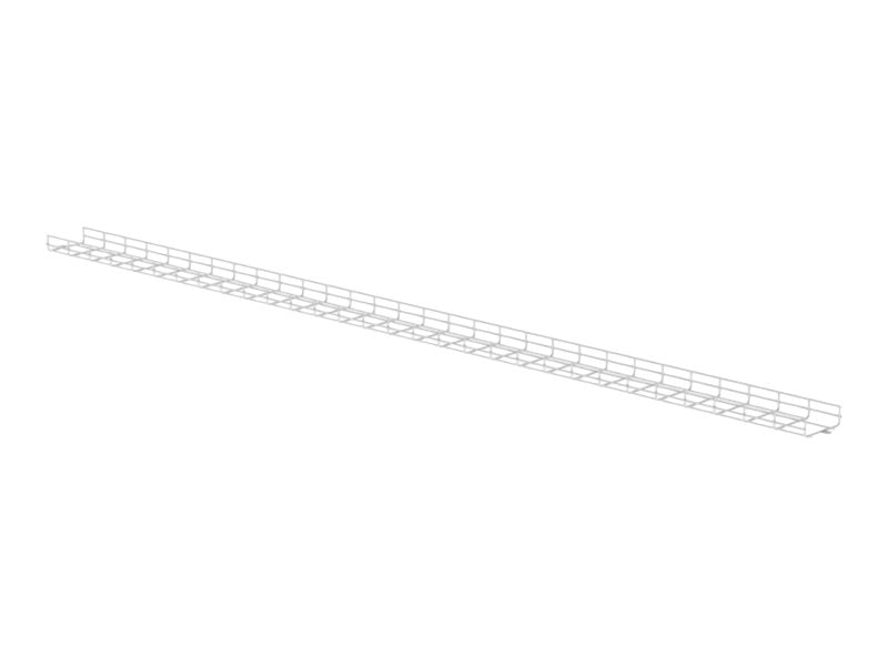 Panduit - Cable basket - 2 height x 6" width - white" PWB2X6WH