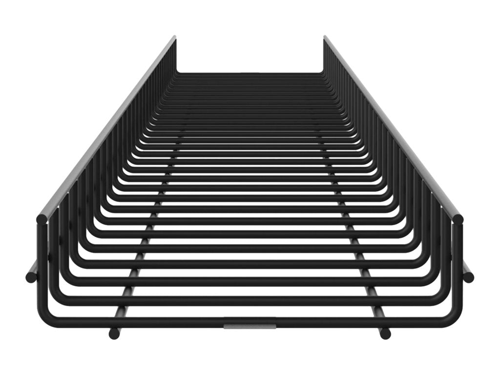 Panduit - Cable basket - 2 height x 8" width - black" PWB2X8BL