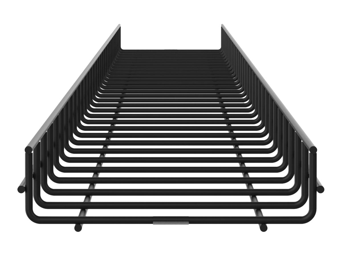 Panduit - Cable basket - 2 height x 8" width - black" PWB2X8BL