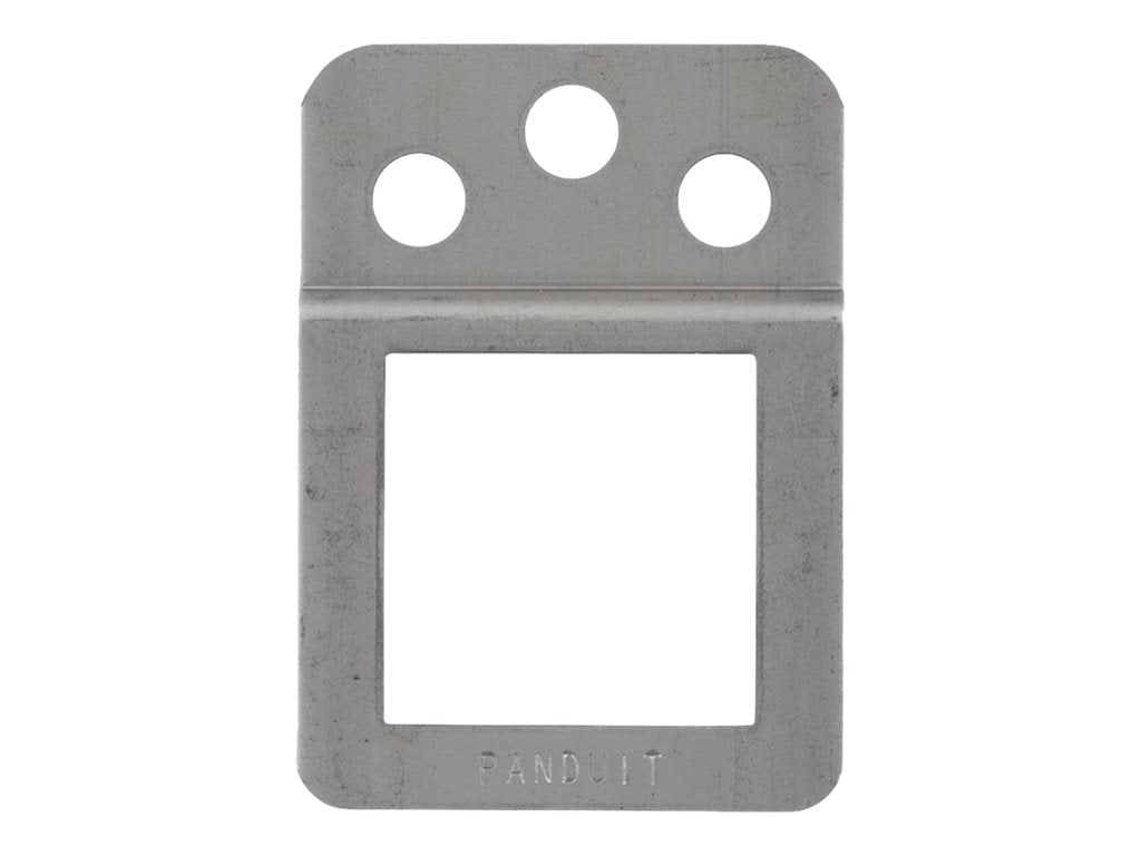 Panduit - Cable clamp bracket - flat, range taking - indoor, outdoor - gray (pack of 250) RTCBES10-TL