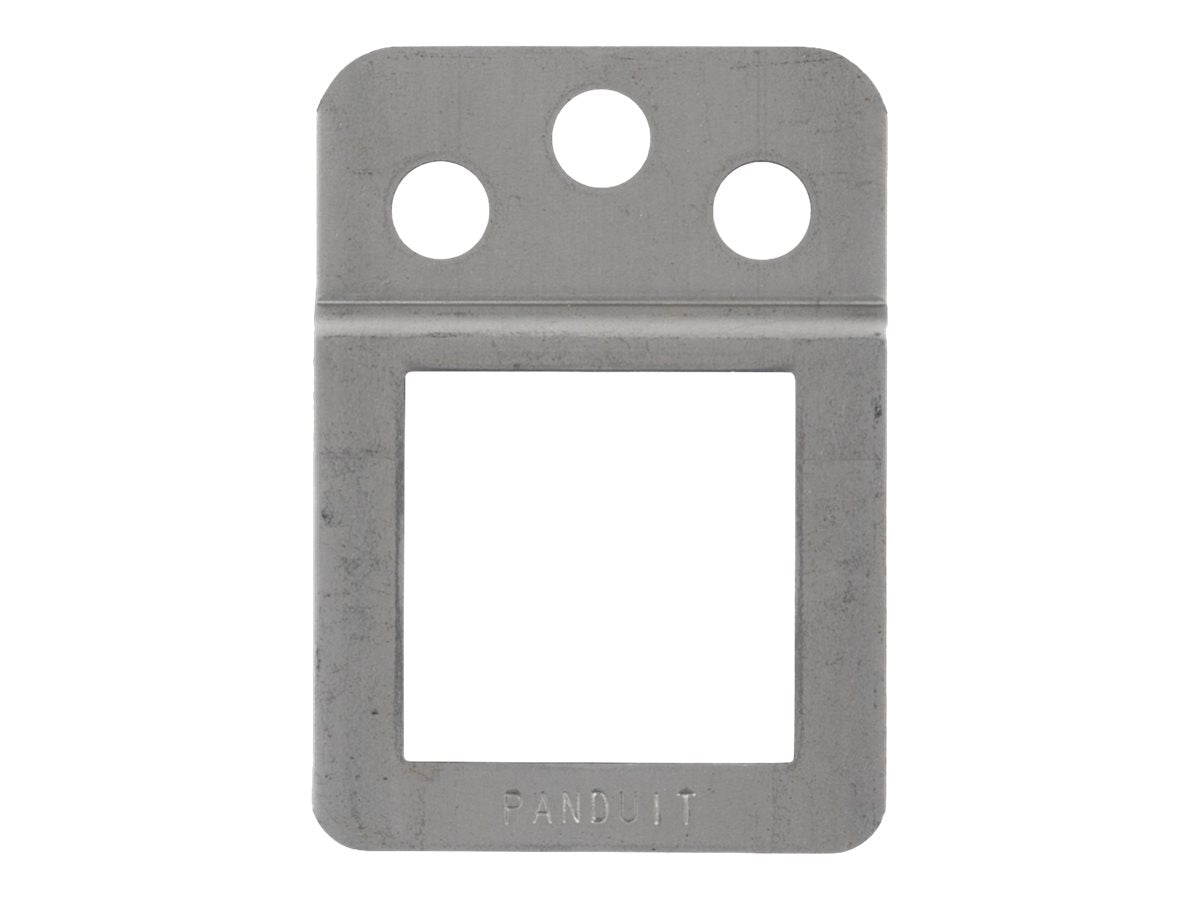 Panduit - Cable clamp bracket - flat, range taking - indoor, outdoor - gray (pack of 250) RTCBES10-TL
