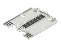 Panduit - Fiber-optic splice tray - outdoor - black - 24 ports OFC24SST