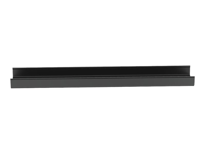 Panduit FiberRunner - Cable raceway channel - black FR4X4BL10