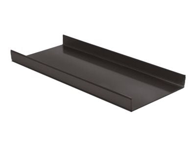 Panduit FiberRunner - Cable raceway channel (horizontal) - black FR24X4LBL10