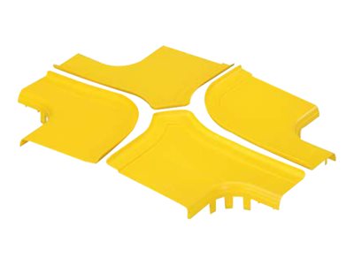 Panduit FiberRunner - Cable raceway cross cover - yellow FRFWCSC12W6LYL