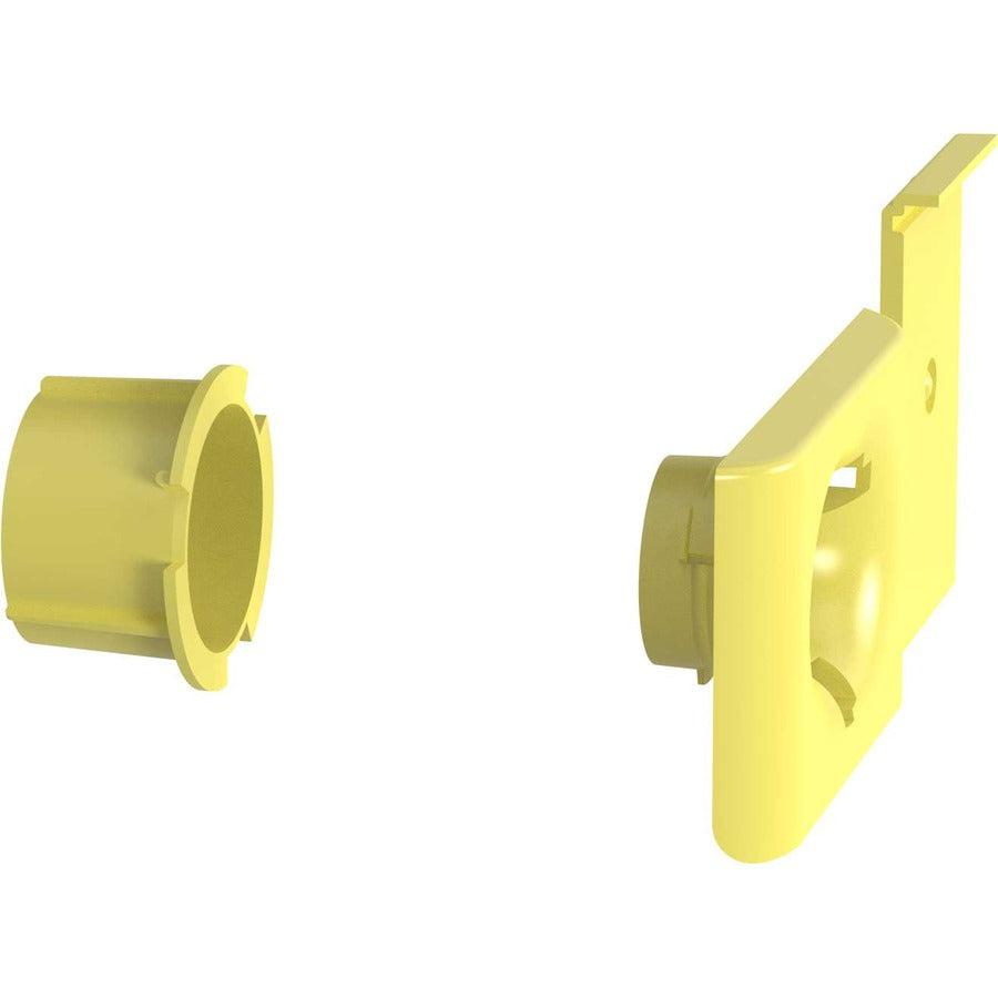 Panduit FiberRunner&reg; 1-Port Spillout, Yellow