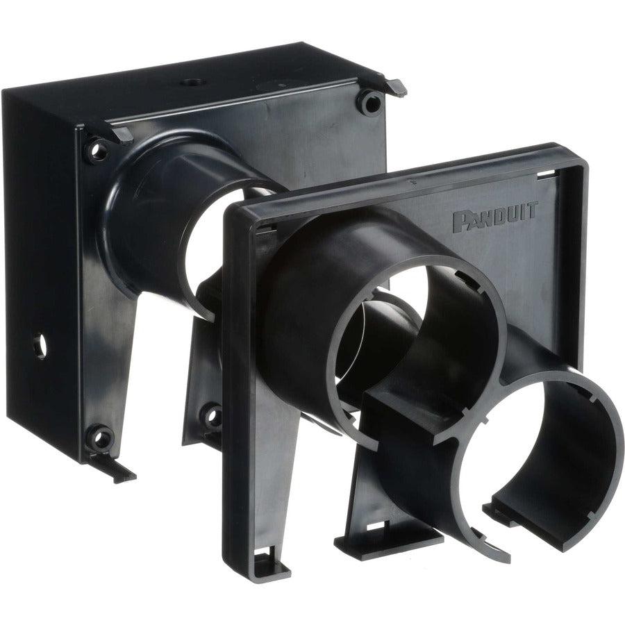 Panduit FiberRunner&reg; 2-Port Spillout FIDT4X4LBL