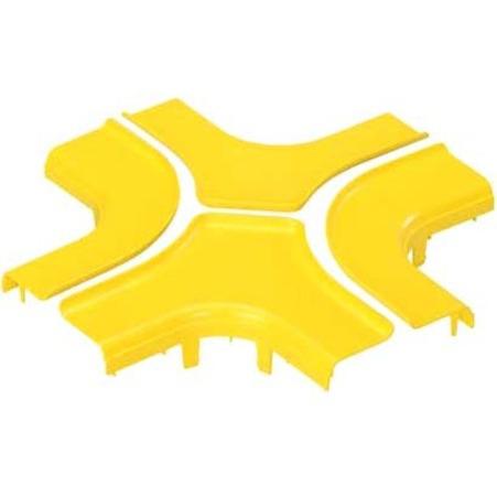 Panduit FiberRunner&reg; Four Way Cross Cover FRFWCSC4LYL