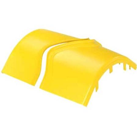 Panduit FiberRunner&reg; Outside Vertical R/A Cover FROVRASC12LYL