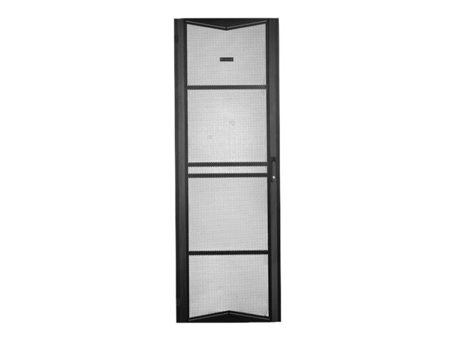 Panduit FlexFusion - Cabinet door - black - 42U XG-DRSH642B
