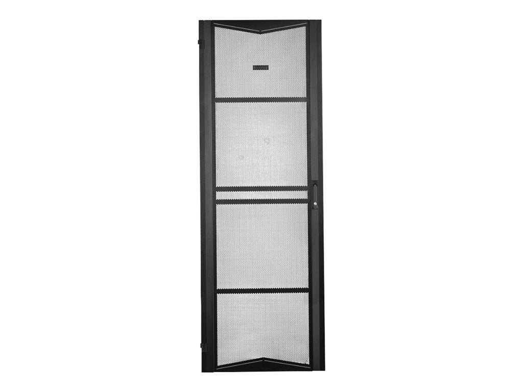 Panduit FlexFusion - Cabinet door - black - 48U XG-DRSH748B