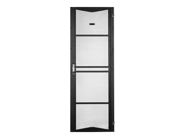 Panduit FlexFusion - Cabinet door - black - 51U XG-DRSH851B