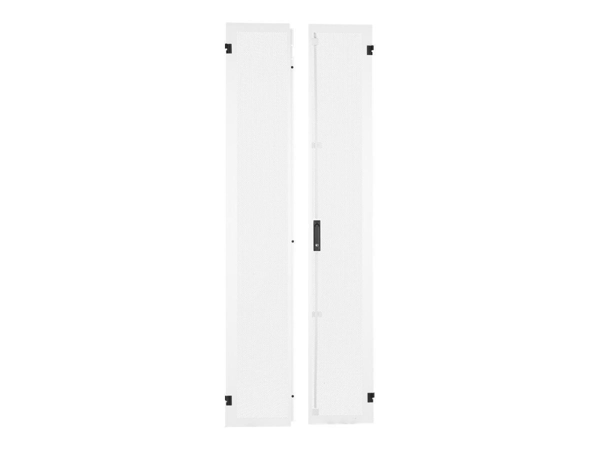 Panduit FlexFusion - Cabinet door - white - 48U XG-DRSP848W