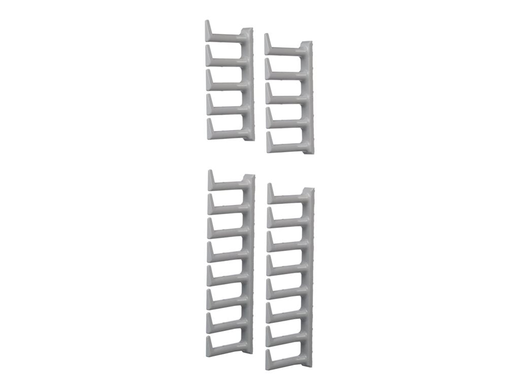 Panduit FlexFusion - Rack cable management finger kit - white XG-FMS45W