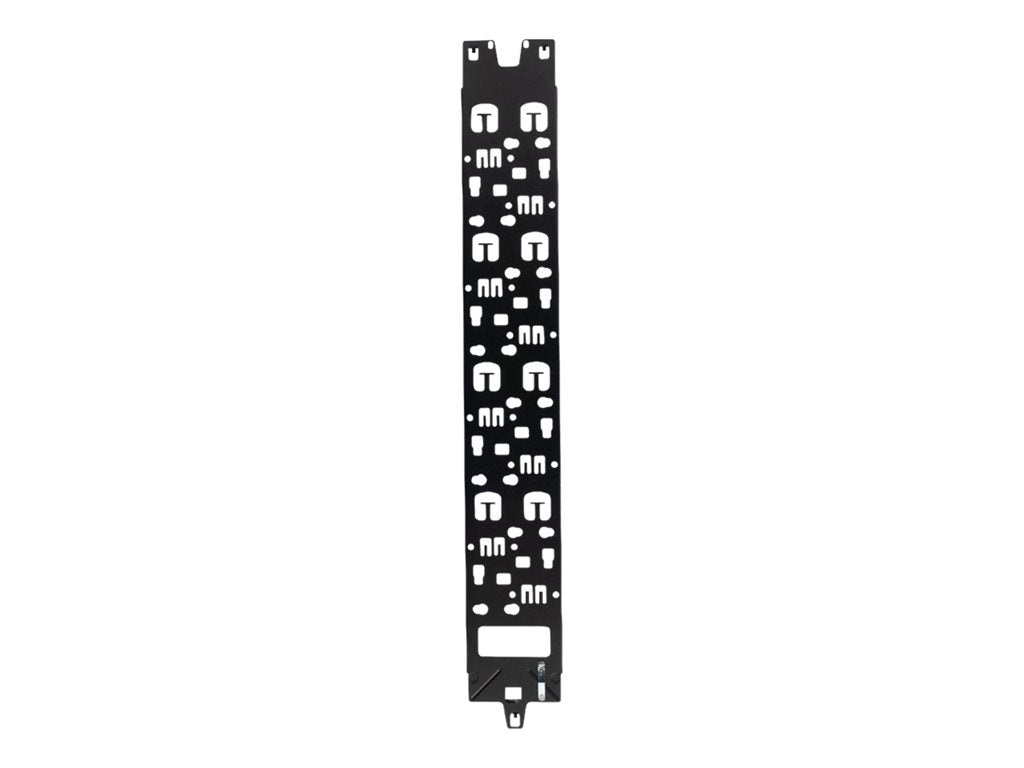 Panduit FlexFusion - Rack cable management panel (vertical) - black - 48U XG-VCM48B