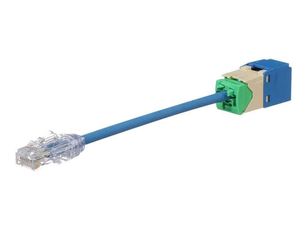 Panduit G5 Yost Serial Dongle - Sensor extension cable - RJ-12 (F) to RJ-45 (M) - 6 in - green MA017