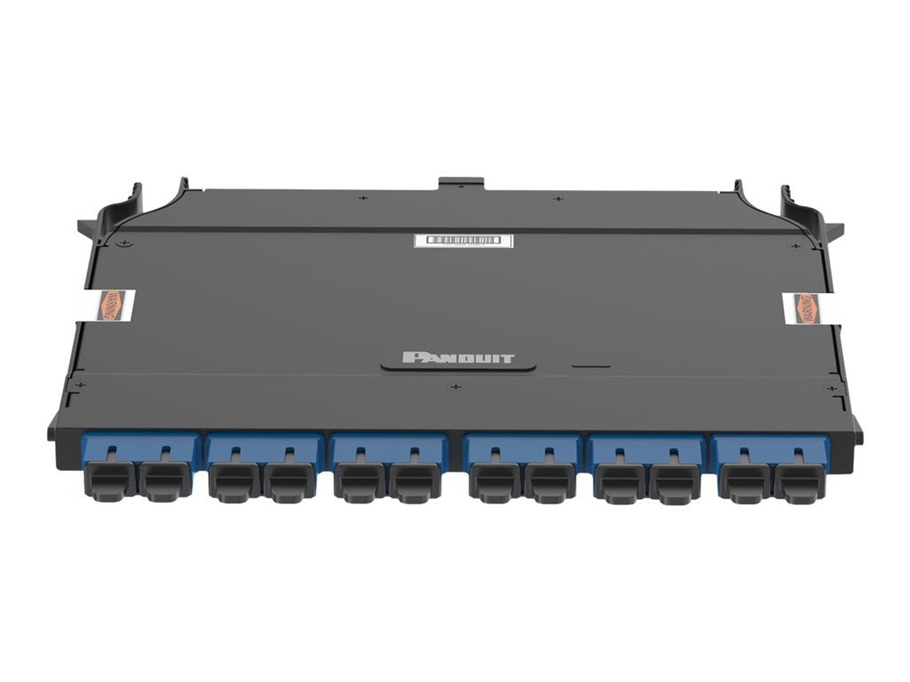 Panduit HD Flex - Fiber optic cassette - blue - 6 ports FHC9N-12-03U