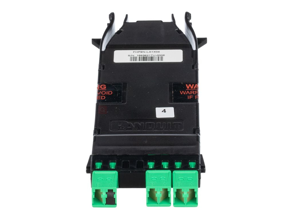 Panduit HD Flex - Fiber optic cassette - green FHP9N-LA1X04