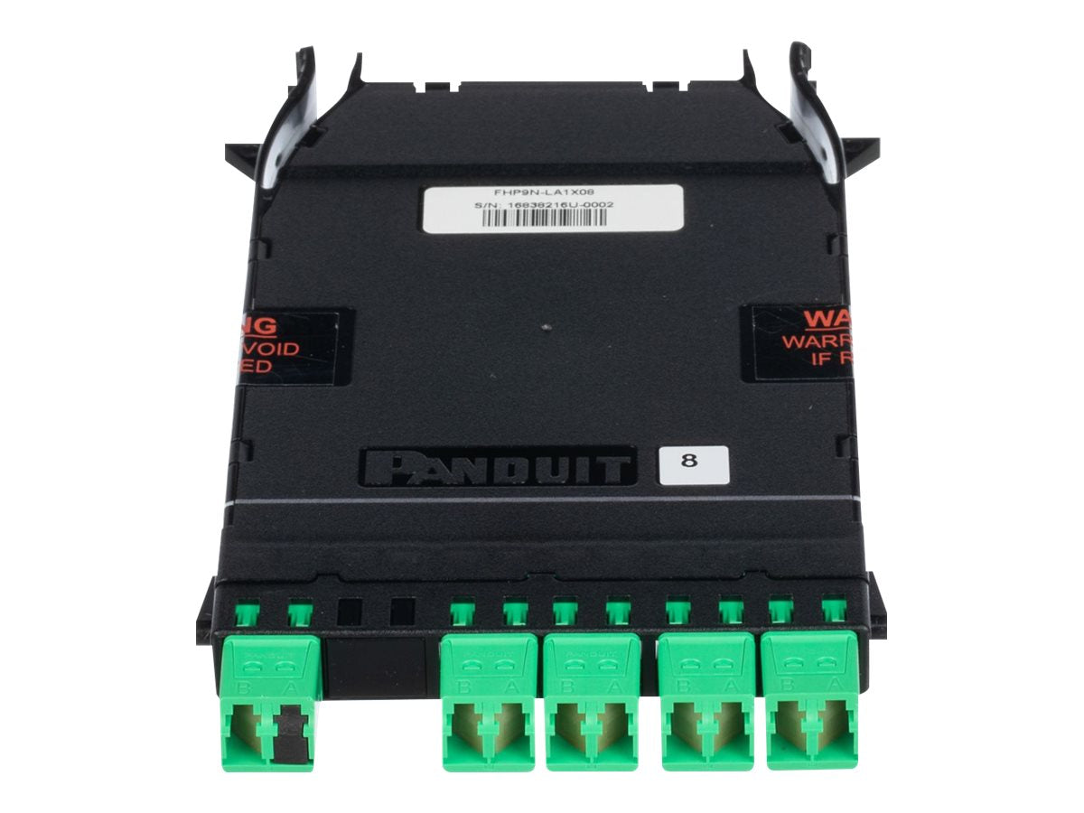 Panduit HD Flex - Fiber optic cassette - green FHP9N-LA1X08